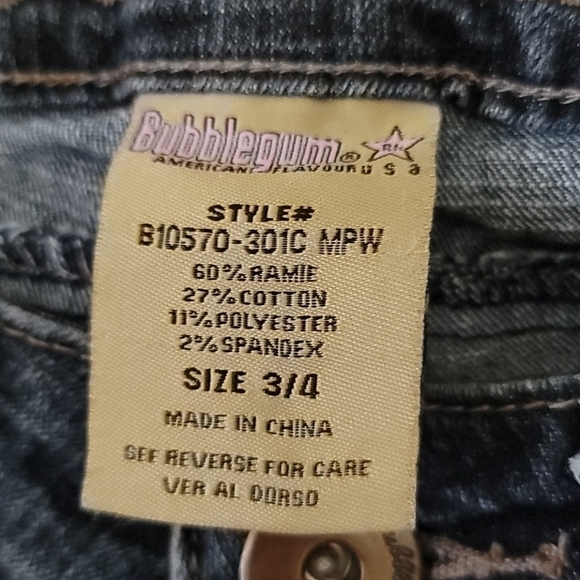Bubblegum Women's Stretch Mid Rise Denim Size 4 - Picture 13 of 15